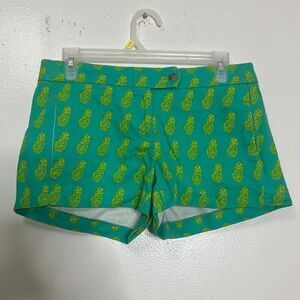 J.Crew pineapple Shorts‎ Size 0